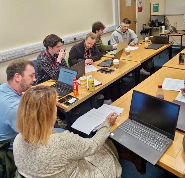 Group training session